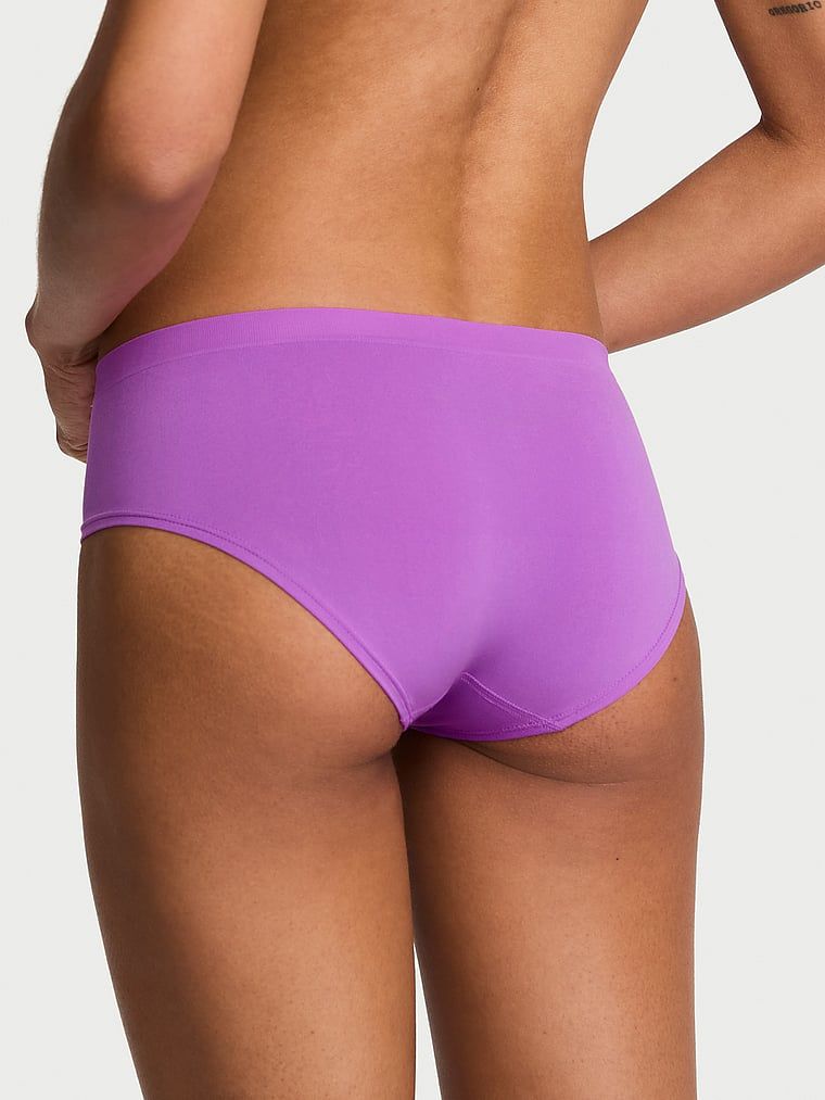 Bezešvové kalhotky bez švu hiphugger. Produkt je fialové barvy a pochází z kolekce Seamless.