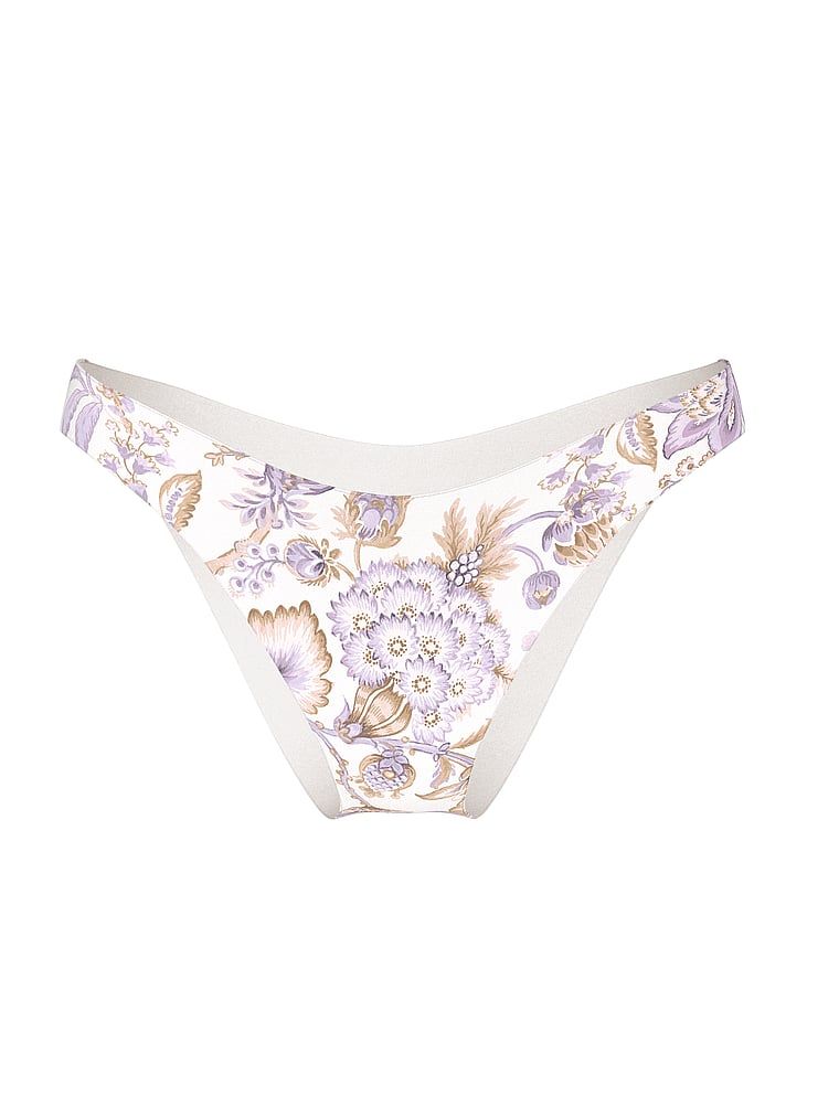 Základní spodní díl brazilských bikin. Produkt má květinový vzor a pochází z kolekce Victoria's Secret Swim.