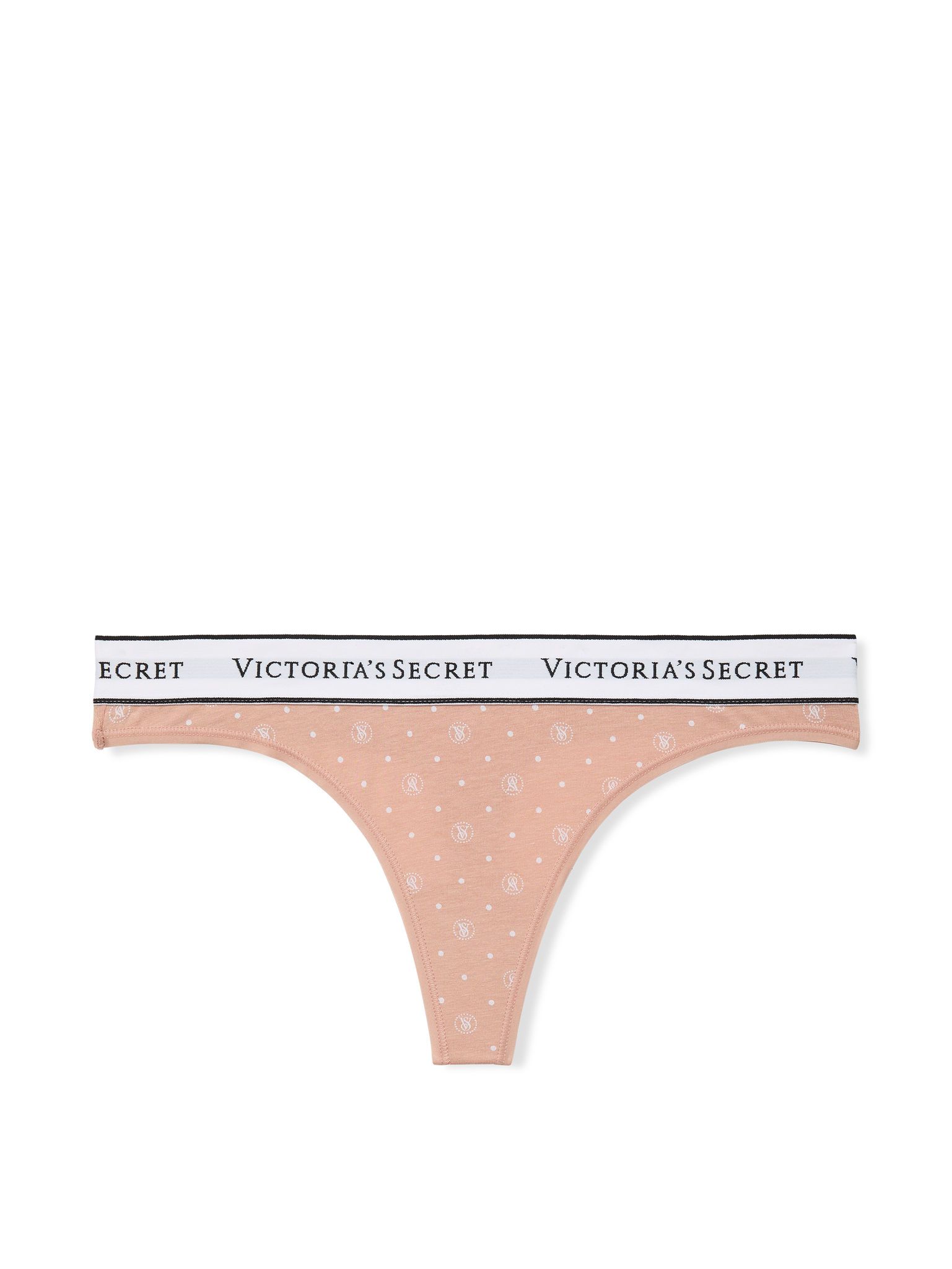 Bavlněná tanga s logem v pase. Produkt je vzorovaný a pochází z kolekce Cotton.