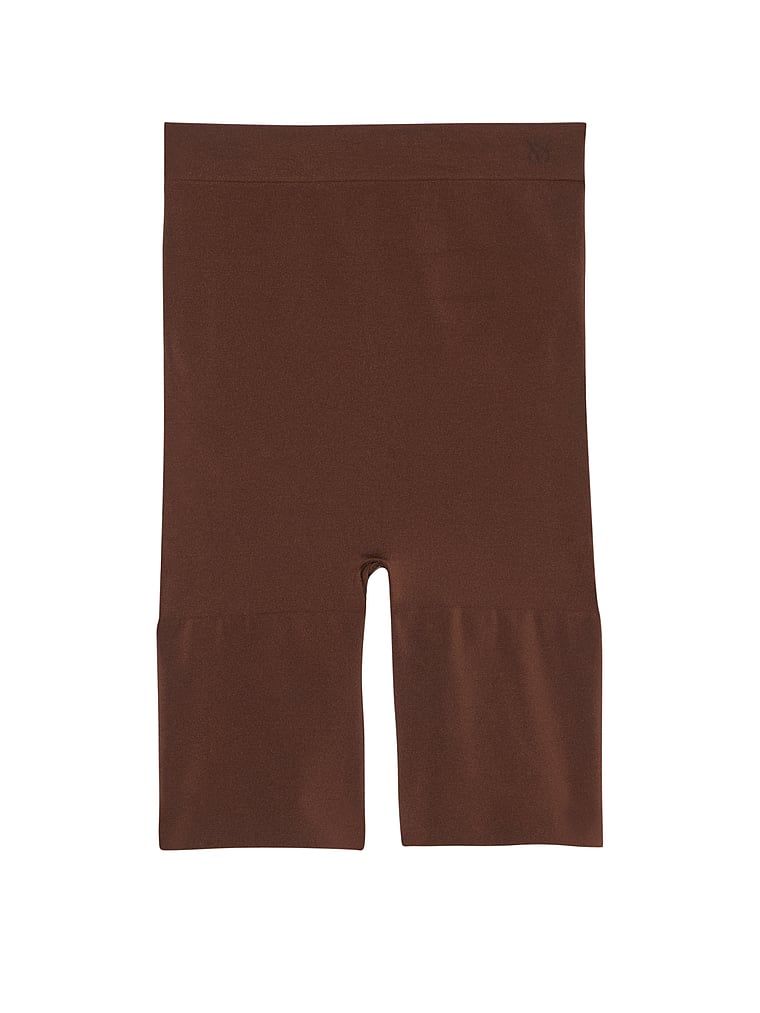 Tvarovací šortky Shapewear by Victoria. Výrobek je hnědý a pochází z kolekce Victoria's Secret.
