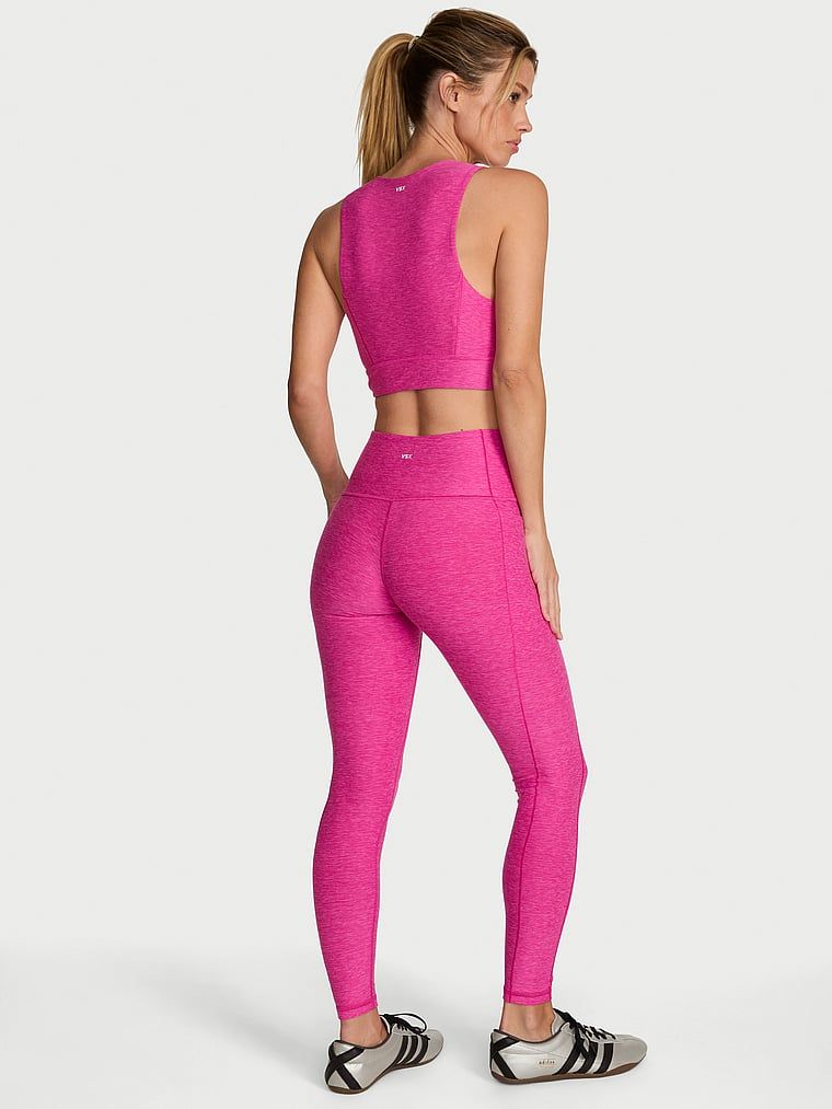 VSX New Essential legíny s vysokým pasem. Produkt má vzorovanou barvu a pochází z kolekce VSX.
