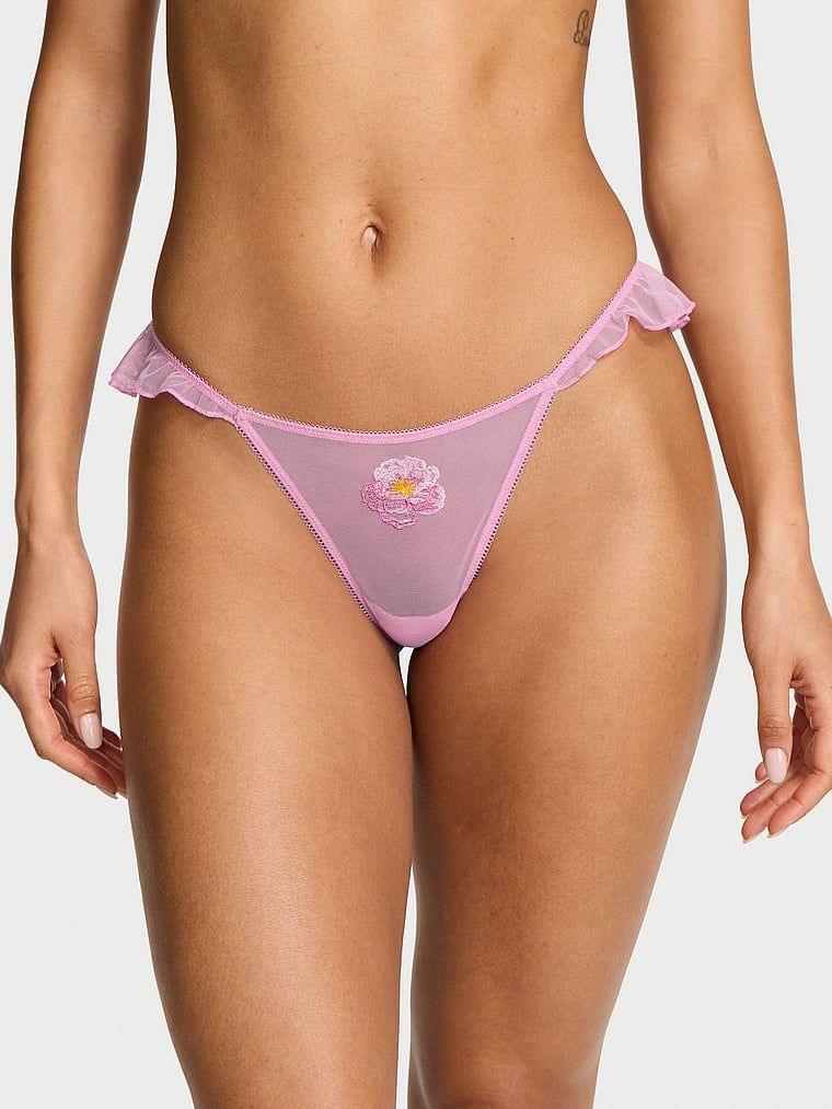 Dream Angels Třepotavá tanga s akvarelovým motivem