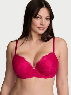Dream Angels Krajková lehce podšitá podprsenka s klasickým krytím a demi střihem