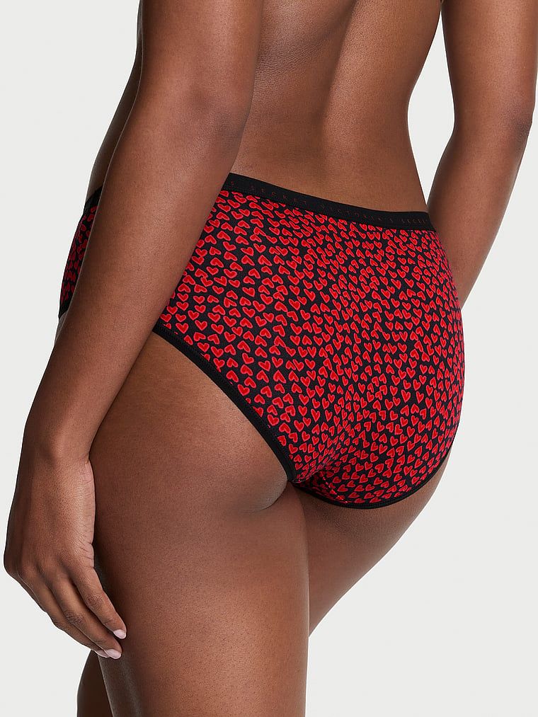 Bavlněné kalhotky hiphugger. Produkt je vzorovaný a pochází z kolekce Victoria's Secret.