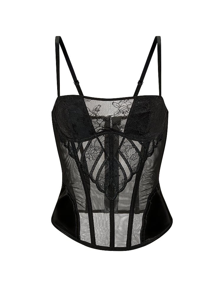 Sex-Ray korzet na vrchu. Produkt je vzorovaný a pochází z kolekce Very Sexy.