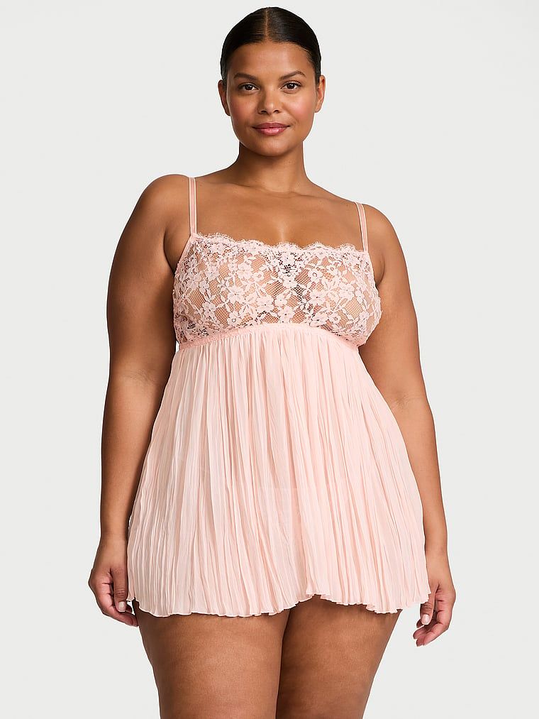 Dream Angels Krajková plisovaná noční košilka Victoria's Secret Dream
