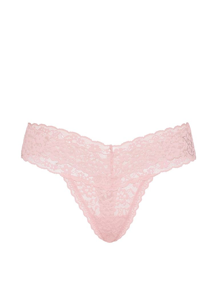 Lacie Sparkle Fashion Show 2026 krajkové tanga s flitry. Produkt je růžové barvy a pochází z kolekce Lacie.
