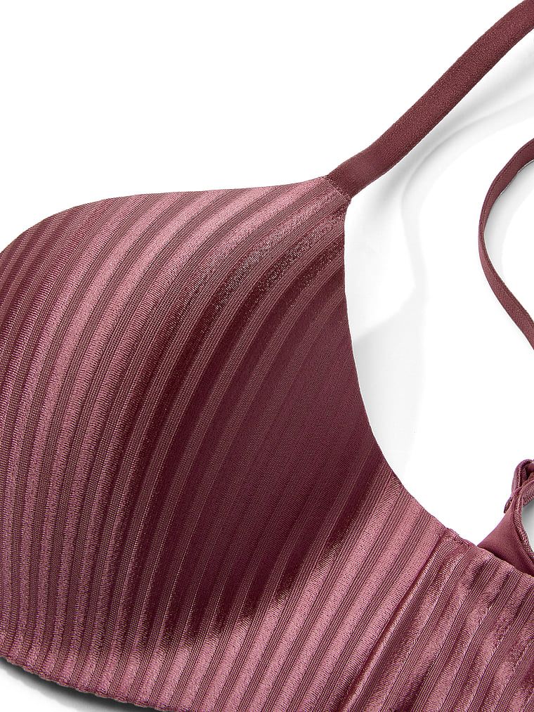 FlexFactor Demi mírně polstrovaná podprsenka. Produkt je růžové barvy a pochází z kolekce Body by Victoria.