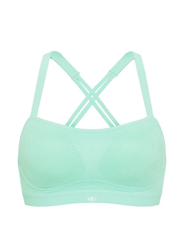 VSX Angel Elevate sportovní podprsenka. Produkt je zelené barvy a pochází z kolekce VSX.