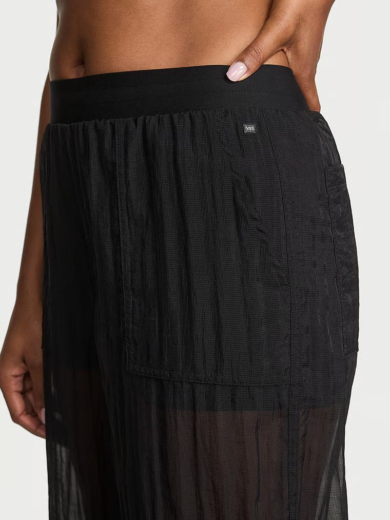 Sportovní kalhoty VSX Sheer Ripstop mesh. Produkt je černý a pochází z kolekce VSX.
