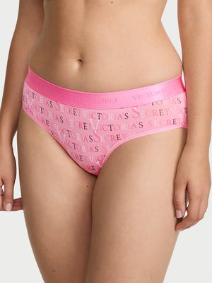 Cotton Bavlněné kalhotky Hiphugger s logem
