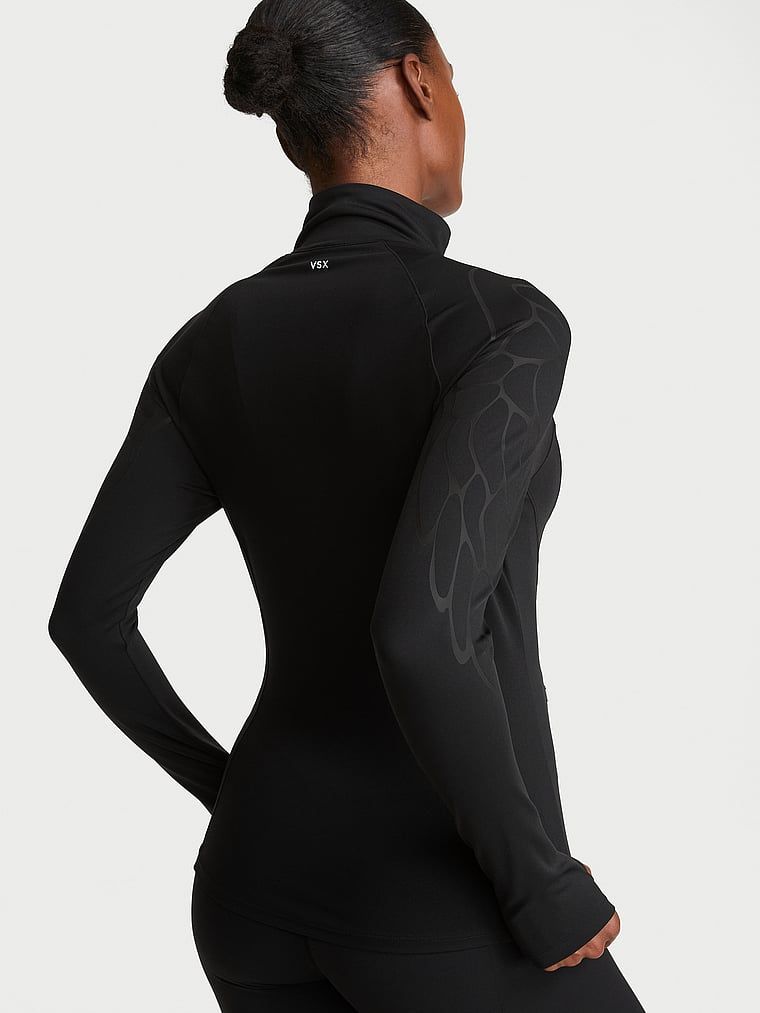 VSX Elevate mikina na zip. Produkt je černý a pochází z kolekce VSX.