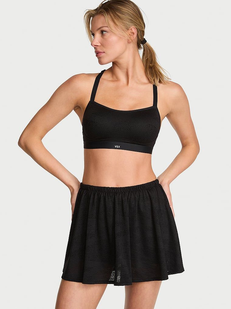 VSX Angel Elevate sportovní podprsenka. Produkt je černý a pochází z kolekce VSX.