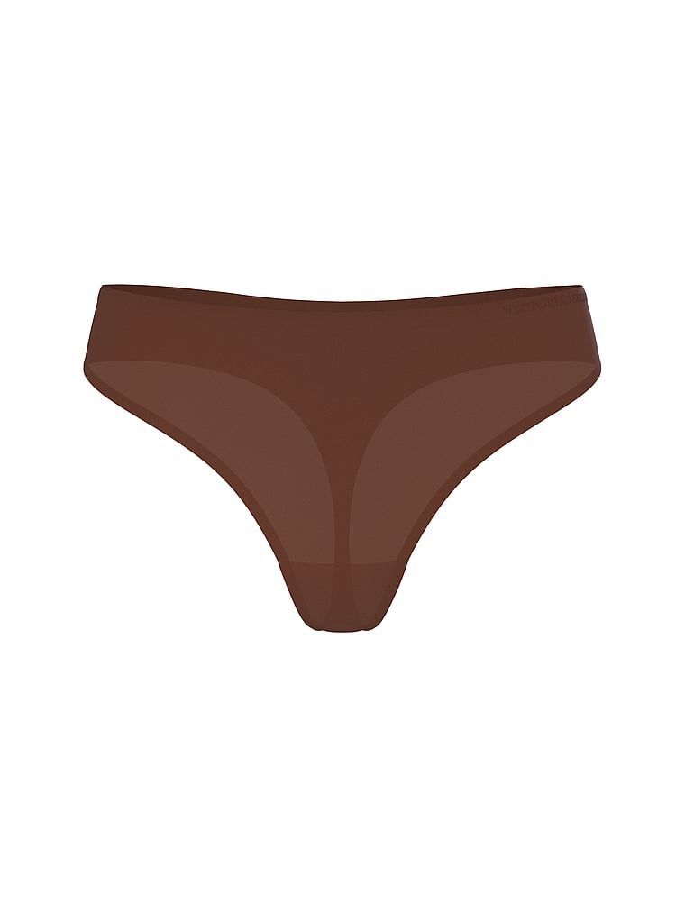 Flexibilní tanga z mikrovlákna. Produkt je hnědý a pochází z kolekce Body by Victoria.
