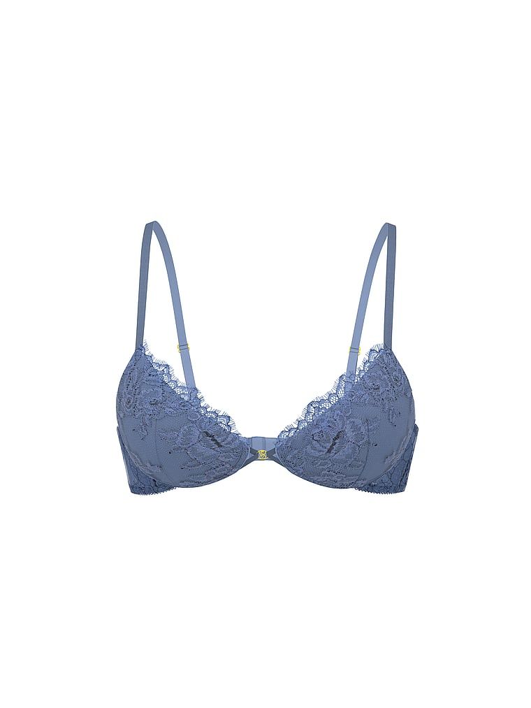 Mírně polstrovaná krajková Denim Demi podprsenka. Produkt je vícebarevný a pochází z kolekce Very Sexy.