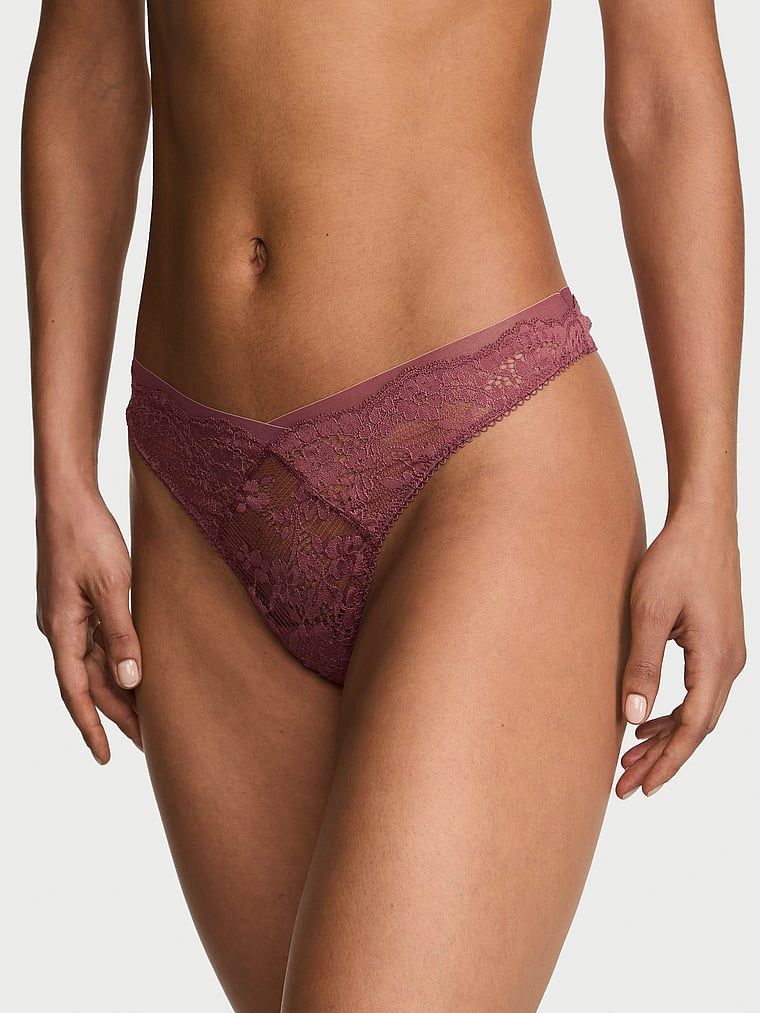 Dream Angels Krajková síťovaná tanga