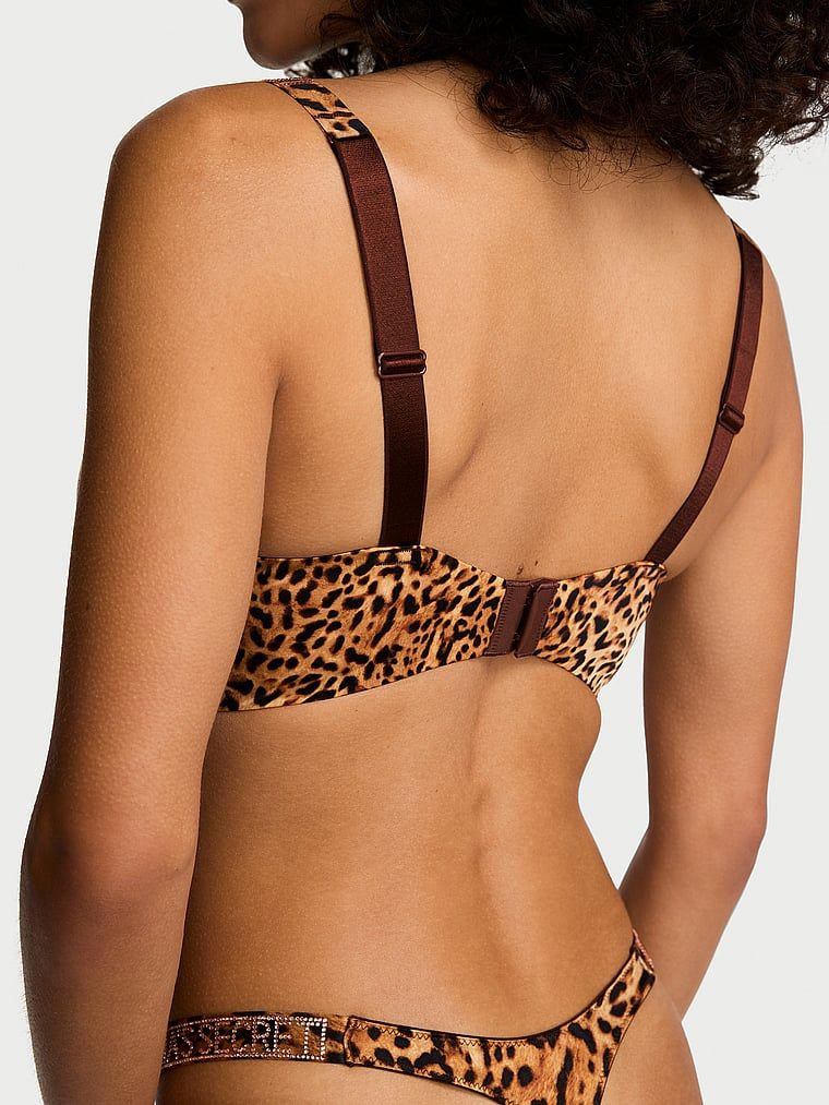 Push-up podprsenka Shine Strap. Produkt má vzorovanou barvu a pochází z kolekce Very Sexy.