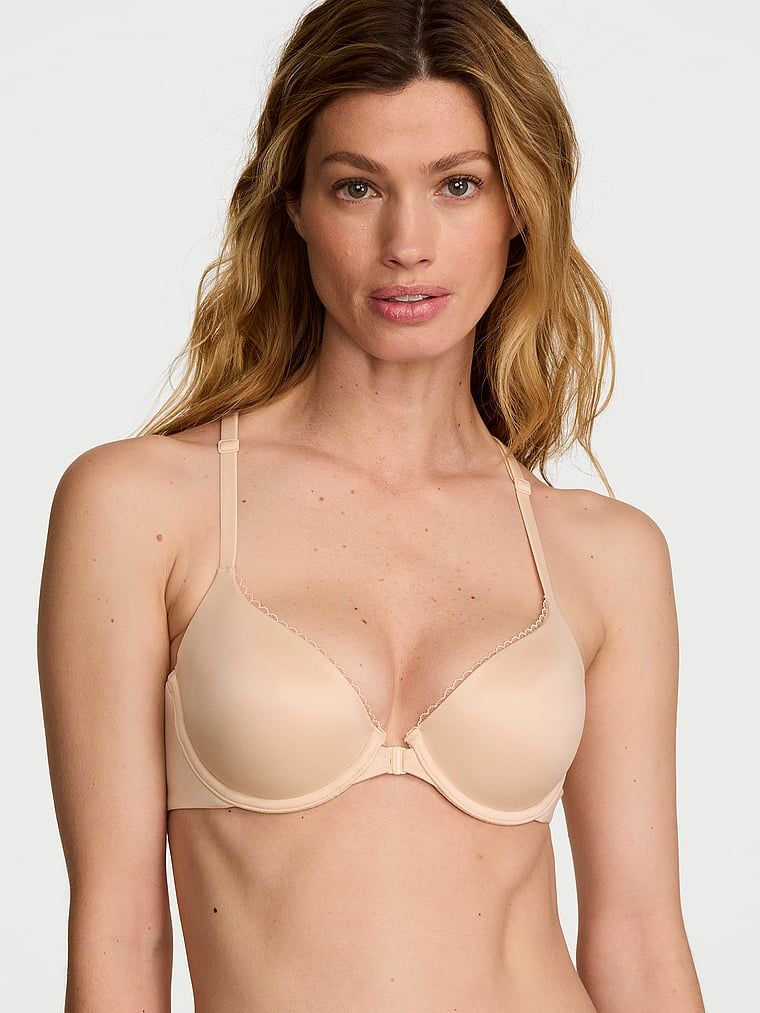 Body by Victoria Lehce podšitá krajková demi podprsenka Racerback