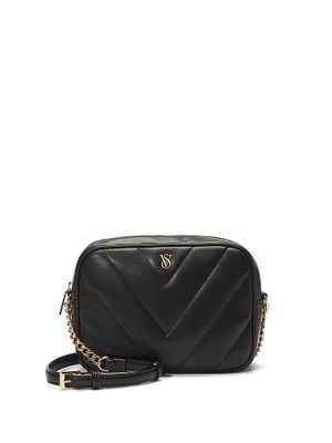 Black Taška crossbody na zip Victoria