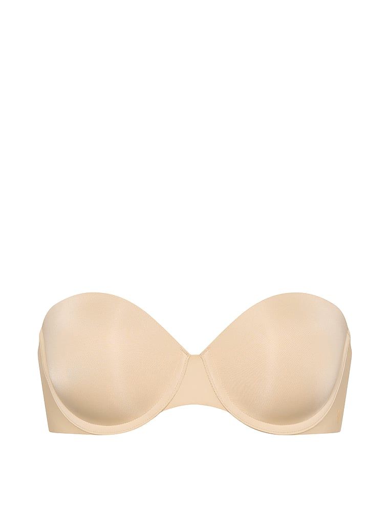 Uplift bezramínková push-up podprsenka. Produkt je béžové barvy a pochází z kolekce Invisible by Victoria's Secret.
