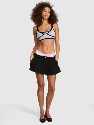 Podprsenka se zaobleným výstřihem Double Up All-Day Cotton