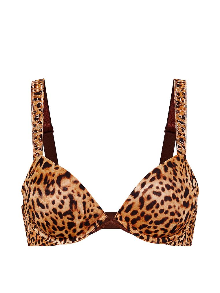 Push-up podprsenka Shine Strap. Produkt má vzorovanou barvu a pochází z kolekce Very Sexy.