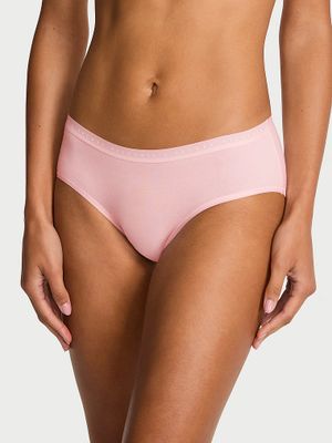 Victoria's Secret Bokové kalhotky z elastické bavlny