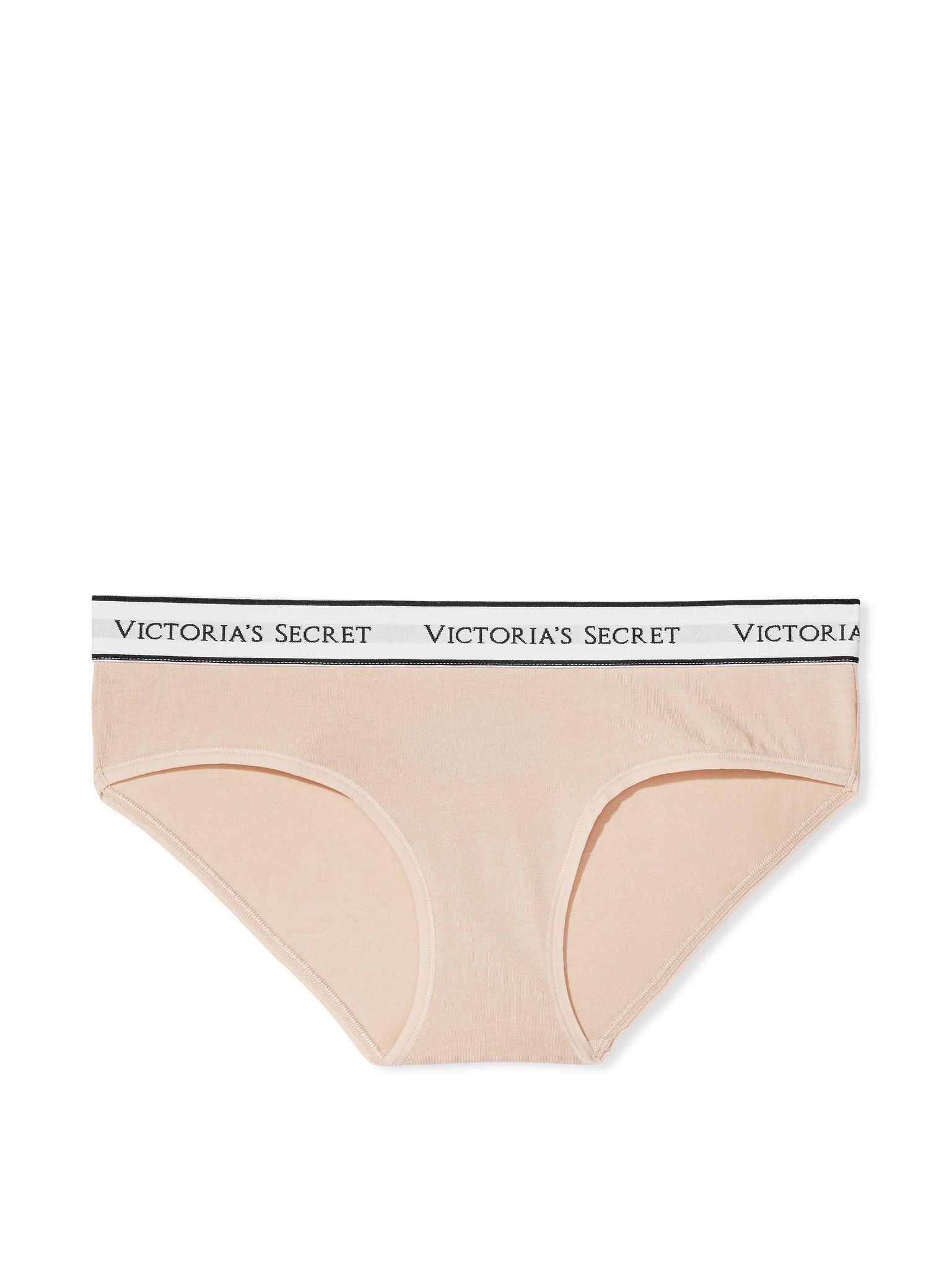 Bavlněné kalhotky s logem Hiphugger v pase. Produkt je béžový a pochází z kolekce Cotton.