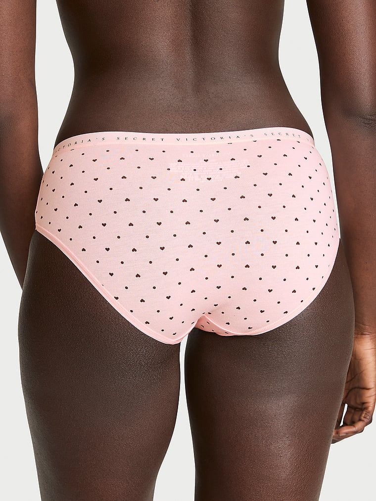 Bavlněné kalhotky hiphugger. Produkt je vzorovaný a pochází z kolekce Victoria's Secret.