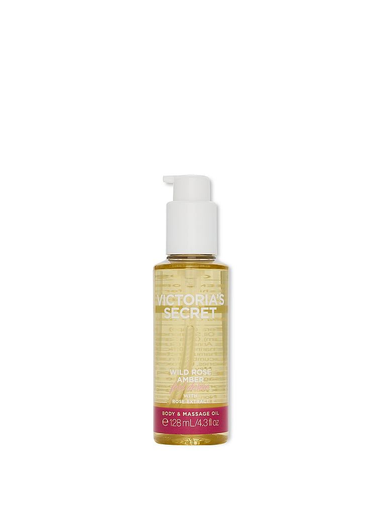Wild Rose Amber Tělový a masážní olej 128ml