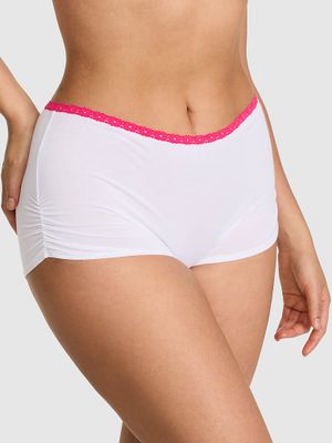 Bavlněné boyshort kalhotky na spaní