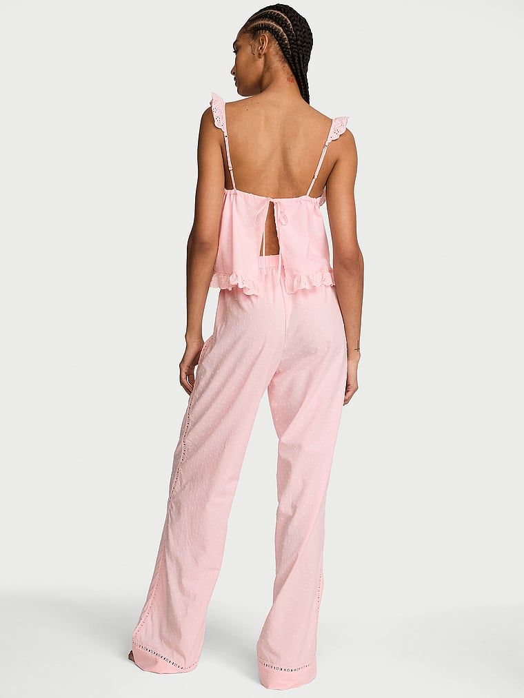Vintage bavlněné pyžamo Dream. Produkt je růžové barvy a pochází z kolekce Victoria's Secret.