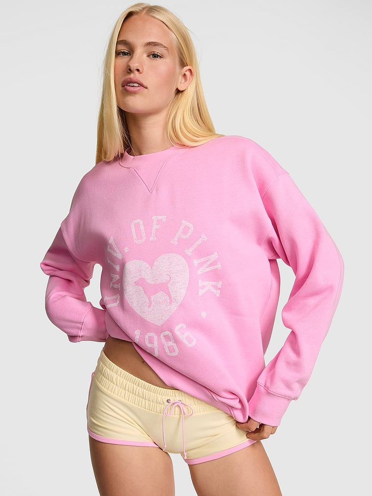 Mikina Campus Fleece™ s kulatým výstřihem