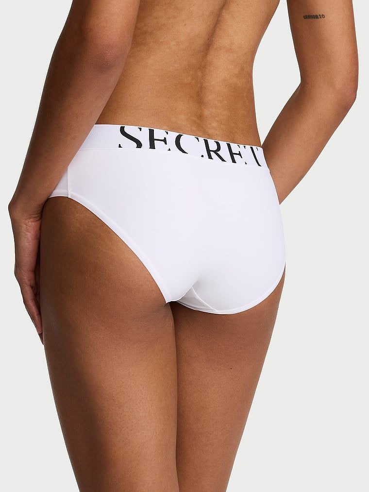 Kalhotky s logem Cool Hiphugger. Produkt je bílé barvy a pochází z kolekce Cotton.