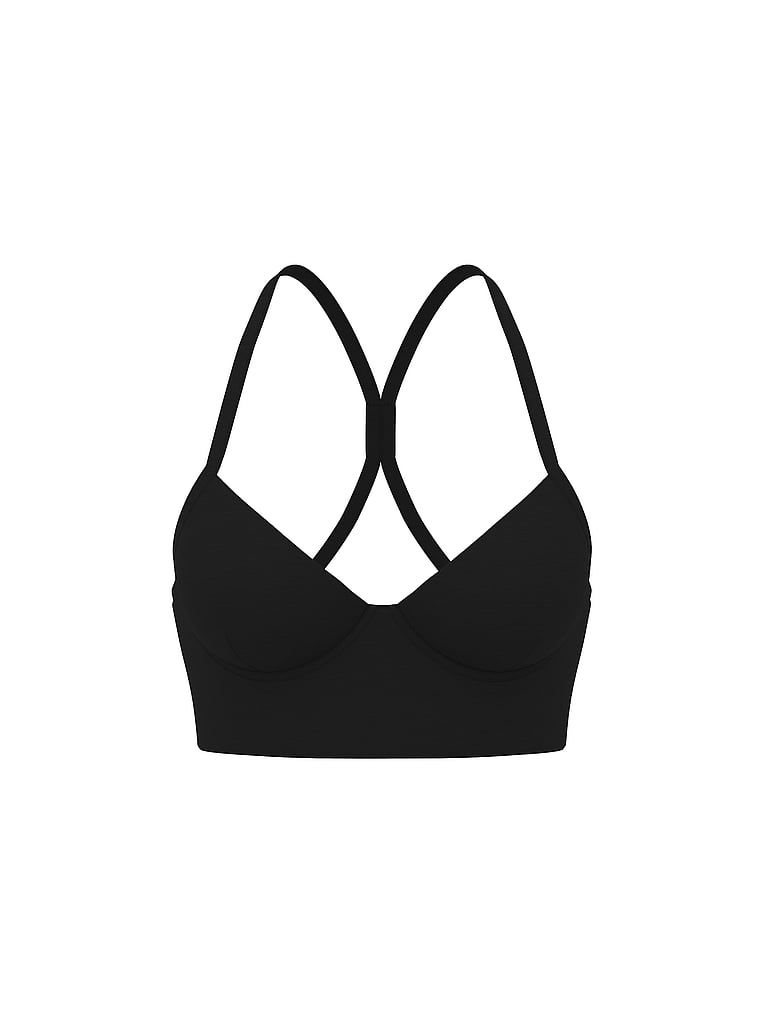 VSX LUXMarl sportovní podprsenka Racerback. Produkt je vzorovaný a pochází z kolekce VSX.