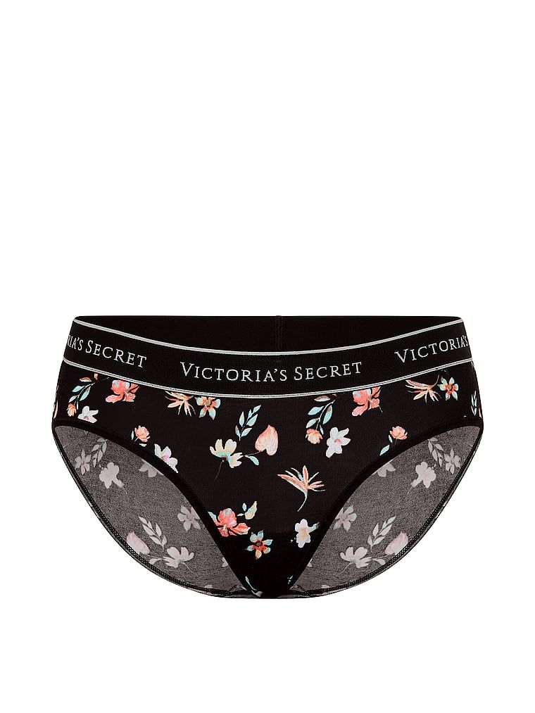 Bavlněné kalhotky s logem Hiphugger v pase. Produkt má květinový vzor a pochází z kolekce Cotton.