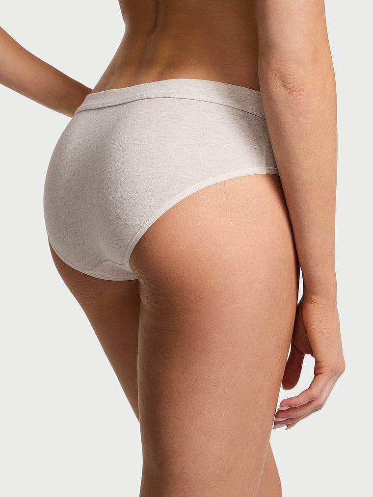 Bavlněné kalhotky s logem Hiphugger Hardware v pase. Produkt je béžový a pochází z kolekce Cotton.