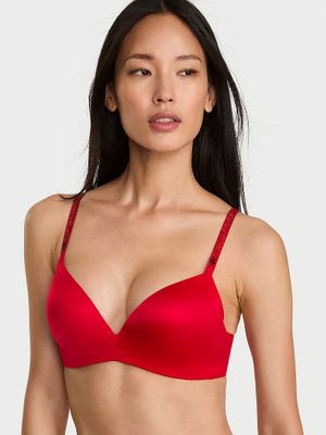Very Sexy Push-up podprsenka bez kostic So Obsessed s třpytivými ramínky