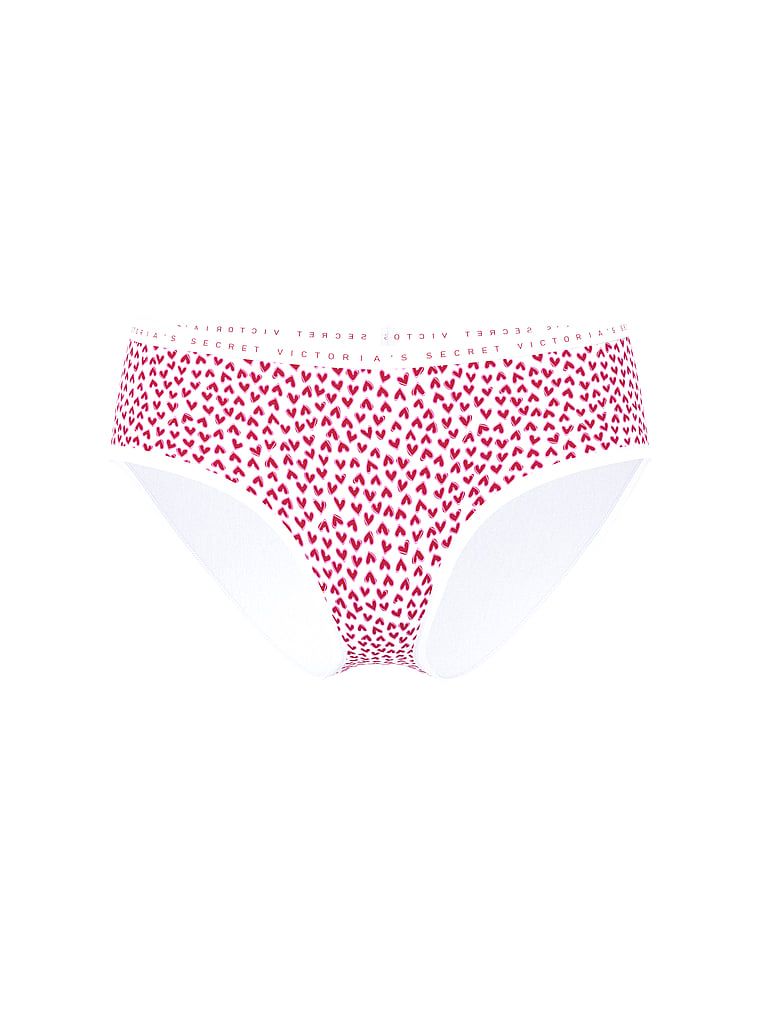 Bavlněné kalhotky hiphugger. Produkt je vzorovaný a pochází z kolekce Victoria's Secret.