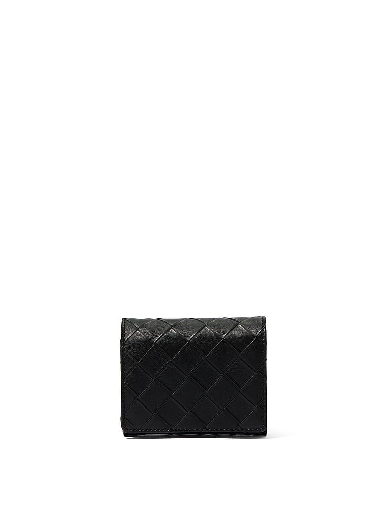 Black Woven Peněženka Victoria