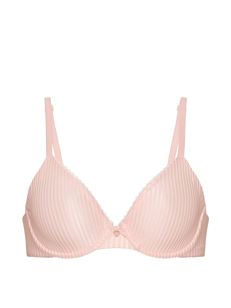 Neviditelná Lift Demi podprsenka. Produkt je růžové barvy a pochází z kolekce Body by Victoria.