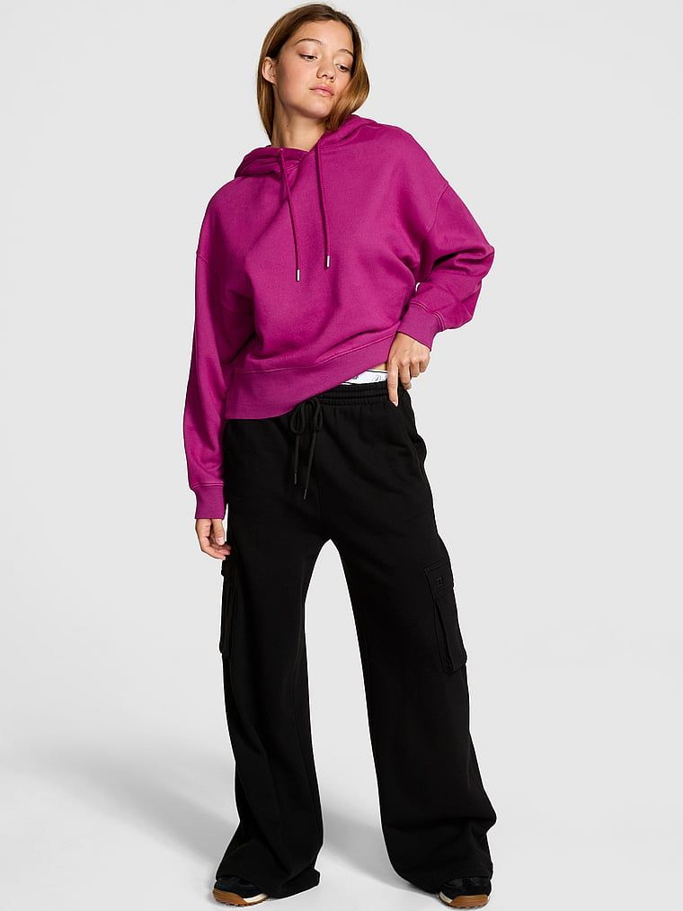 Mikina Luxe Fleece s kapucí