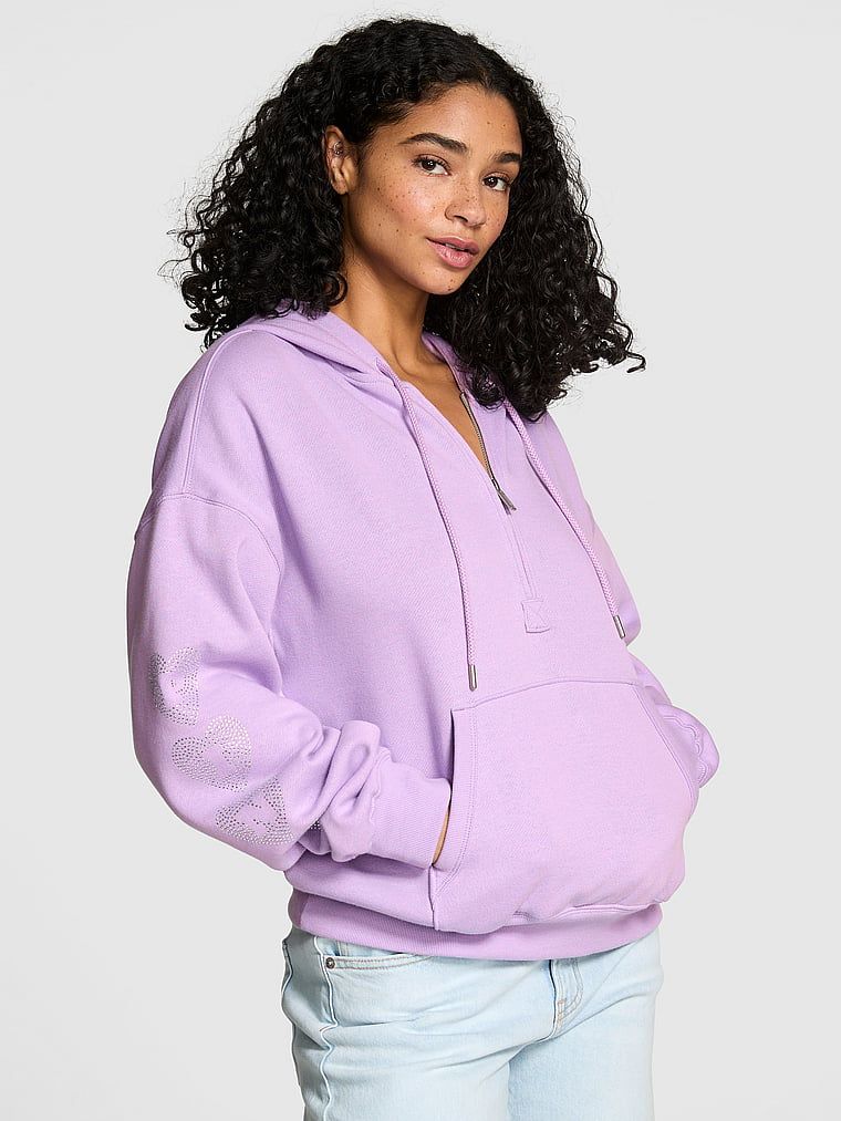 Mikina Campus Fleece s polovičním zipem
