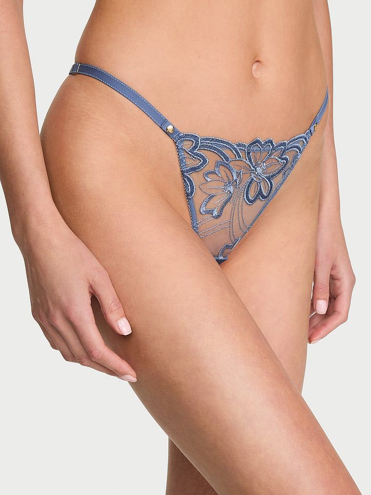 Very Sexy Brazilské kalhotky s džínovou výšivkou