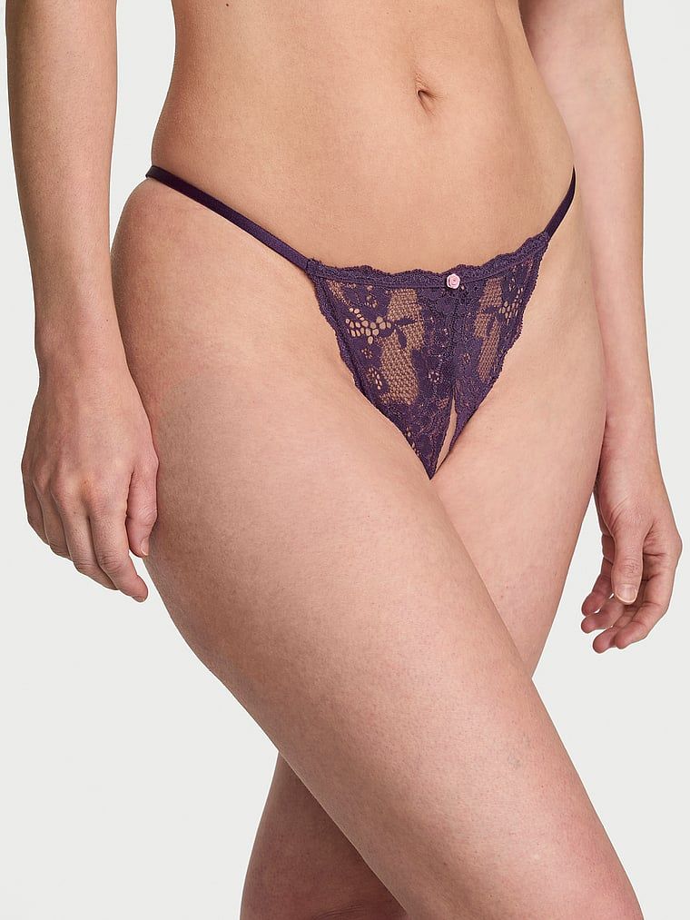 Dream Angels Krajková tanga Peekaboo