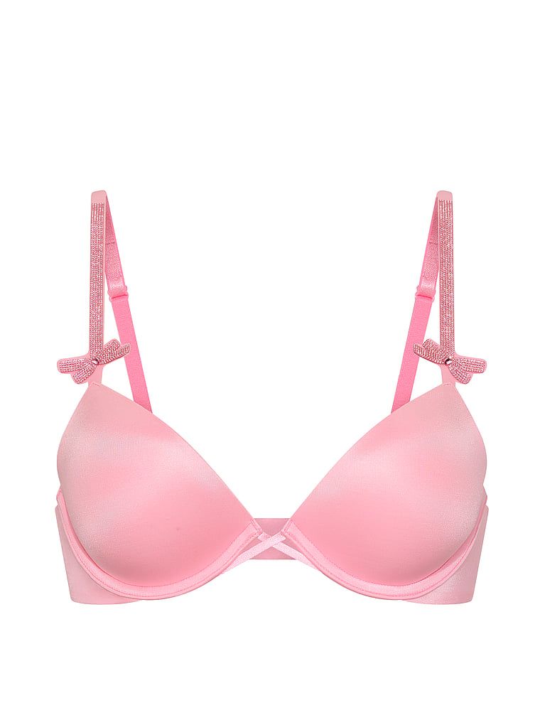 Push-up podprsenka Shine Bow. Produkt je růžové barvy a pochází z kolekce Very Sexy.
