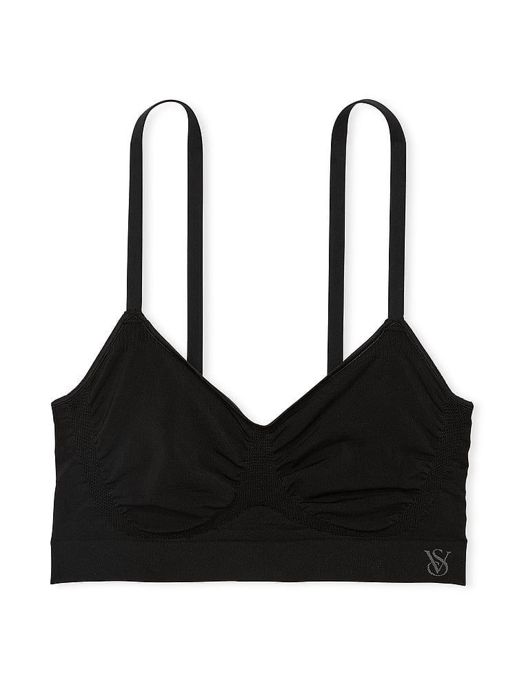 Tvarovací prádlo od Victoria tvarující bralette. Produkt je černý a pochází z kolekce Victoria's Secret.