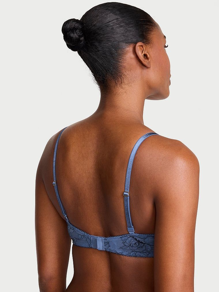 Mírně polstrovaná krajková Denim Demi podprsenka. Produkt je vícebarevný a pochází z kolekce Very Sexy.