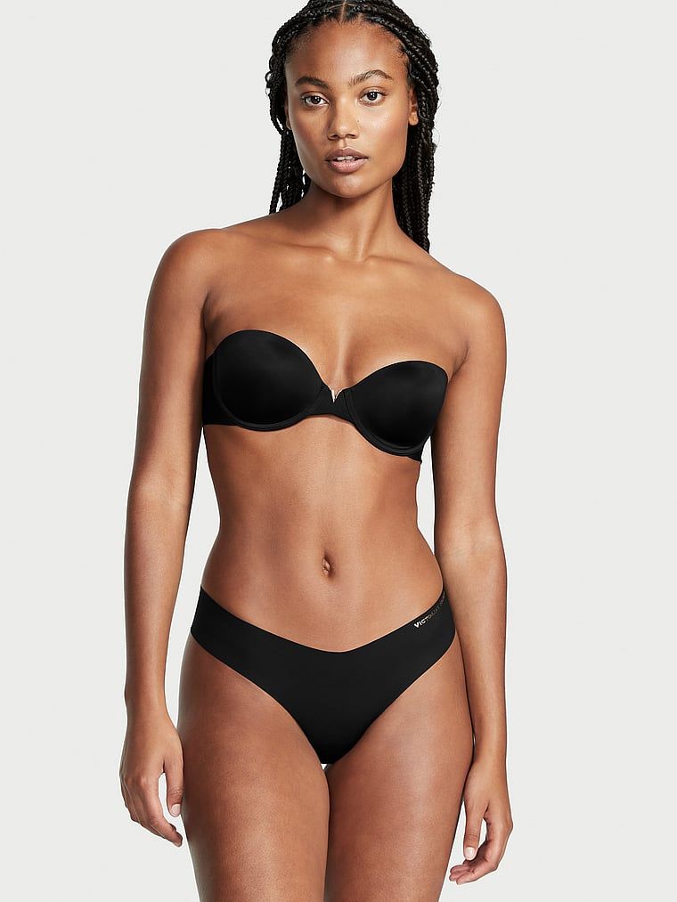 Victoria's Secret Bare Lehce podšitá hladká podprsenka bez ramínek