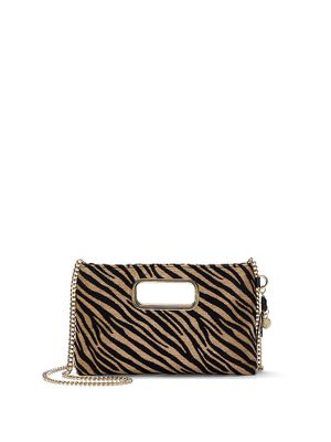 Black Zebra Straw Taška crossbody Victoria